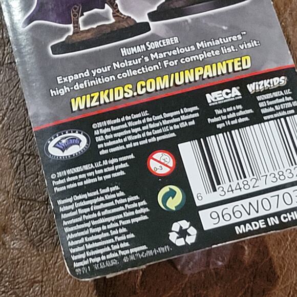 Nolzurs Marvelous Miniatures Wizkids D&D Female Human Sorcerer 70832 New - Picture 9 of 10